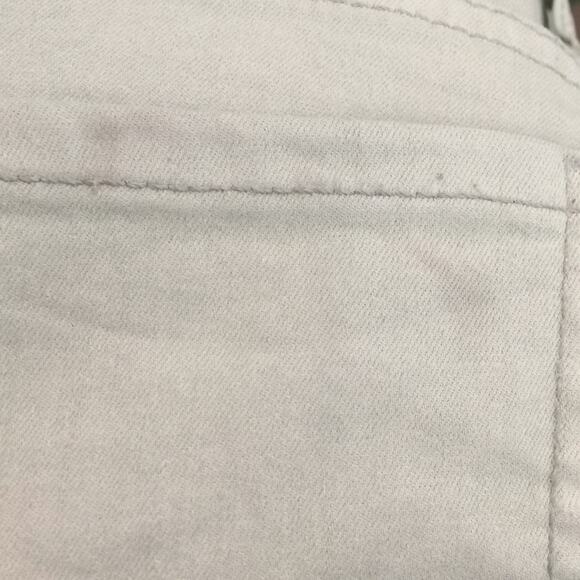 7 for all mankind Mid Rise Cropped Skinny Mint Green Jeans Women's Size 28 - Picture 7 of 10